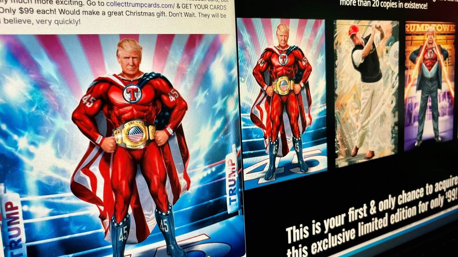 Former President Trump only issued NFTs for his passion for artwork