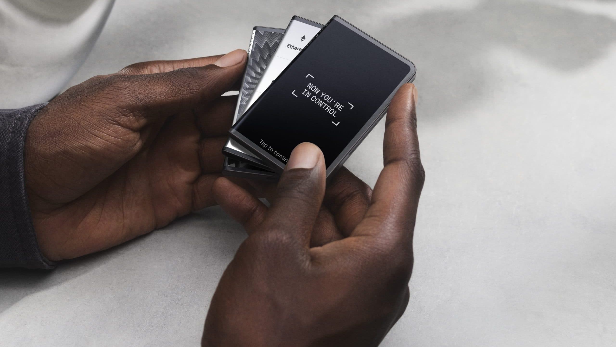 Ledger launches the new superbly made Stax hardware wallet