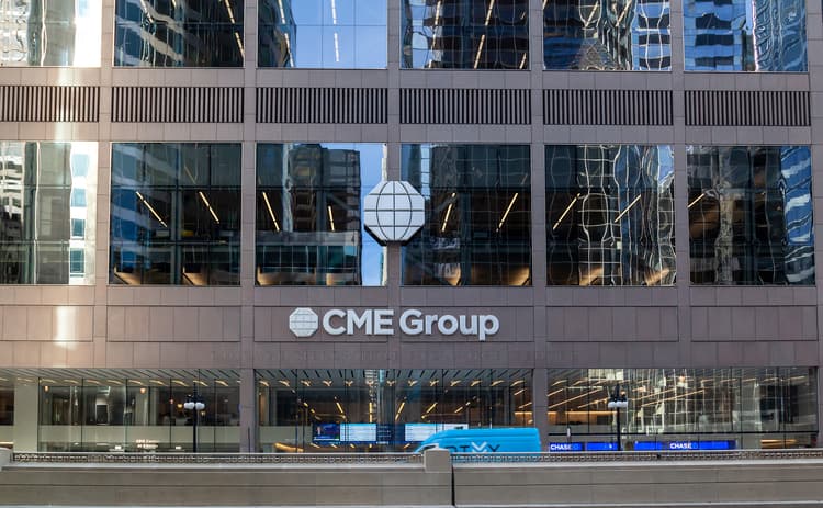CME futures trading volume hits a two-yr very low