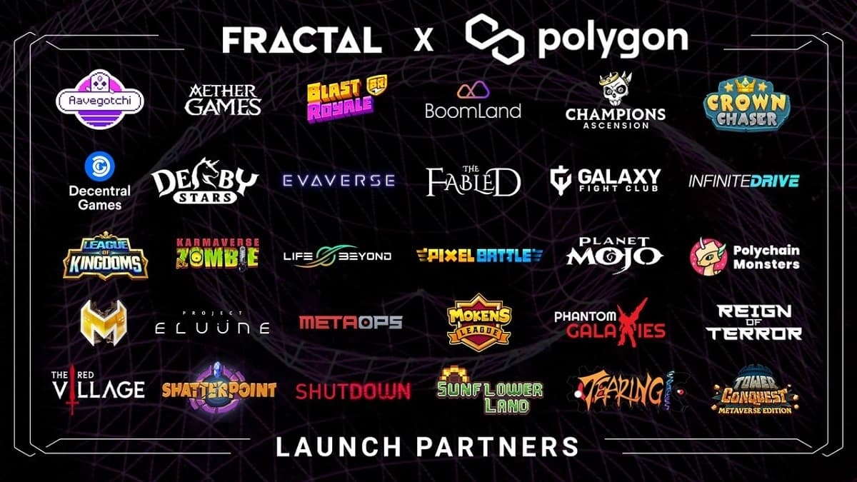 Fractal blockchain game NFT trading platform expands to Polygon