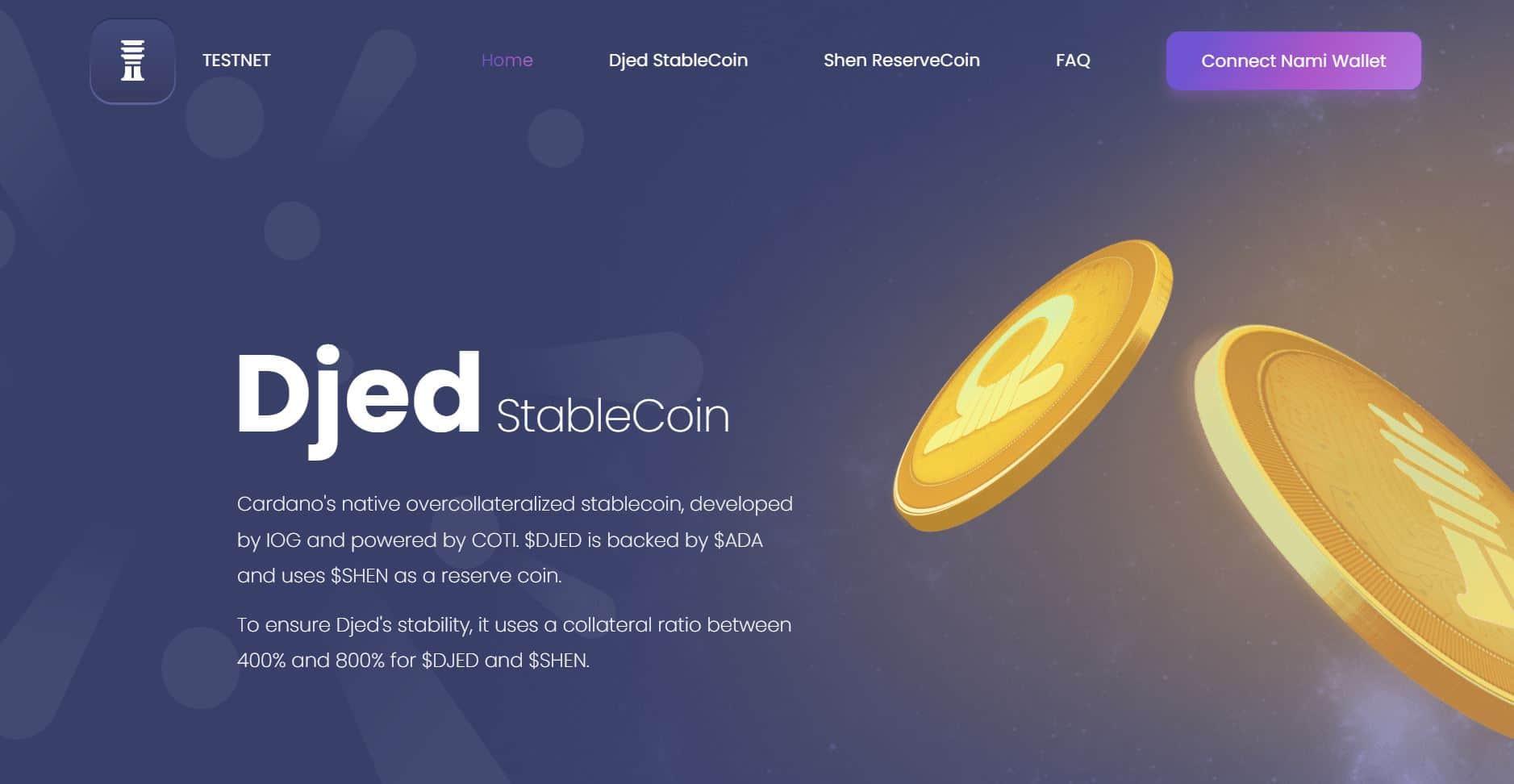 The Cardano method stablecoin Djed will be launched following week