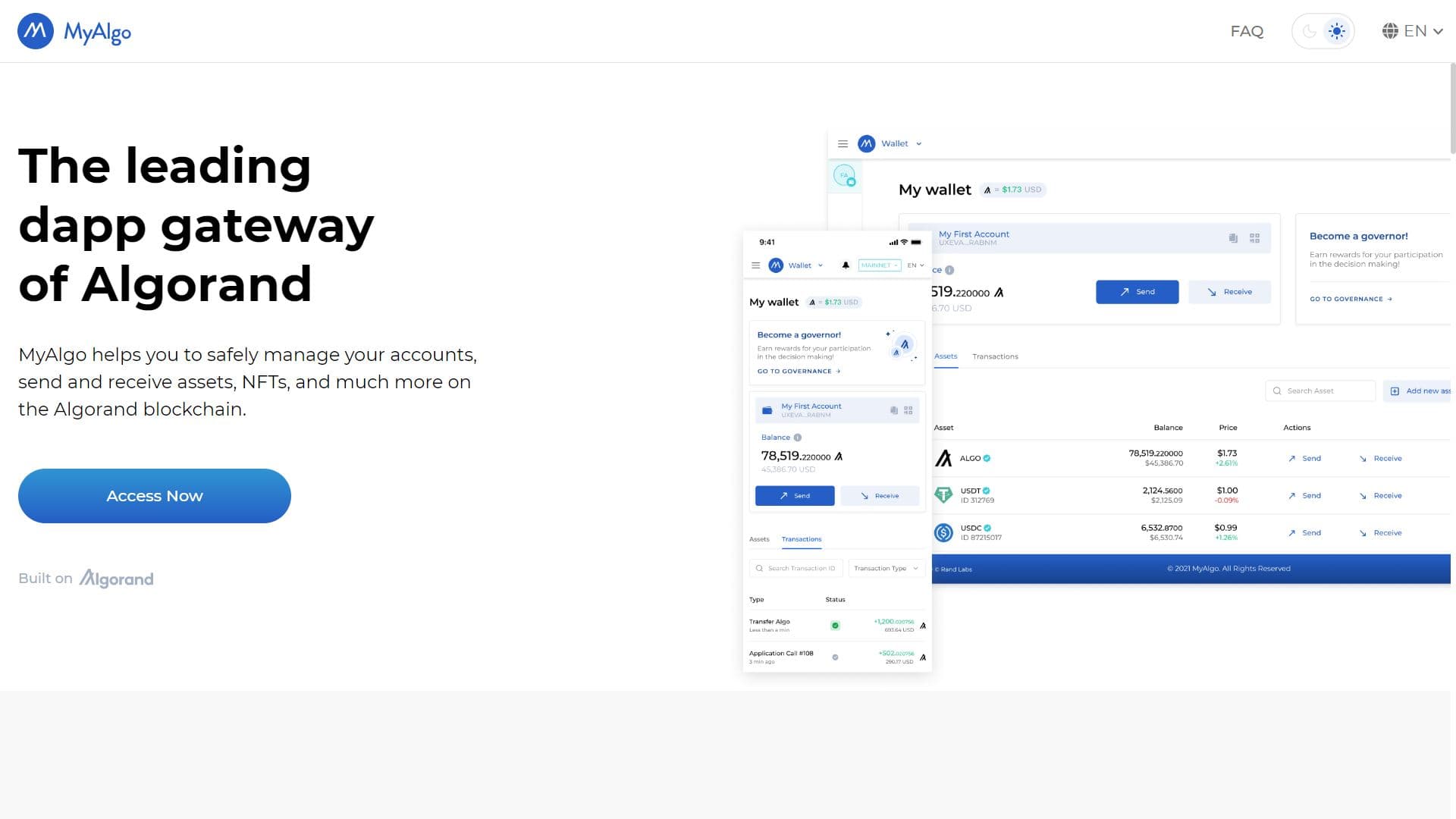 Algorand wallet app hacked, demands end users to swiftly withdraw dollars