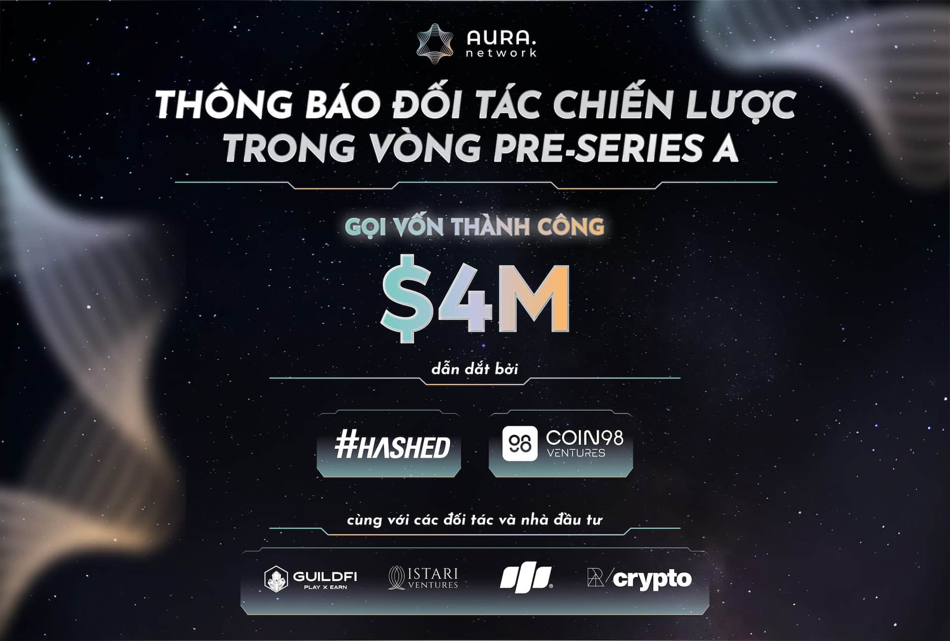 Aura Network effectively raised $4m in pre-Series A round