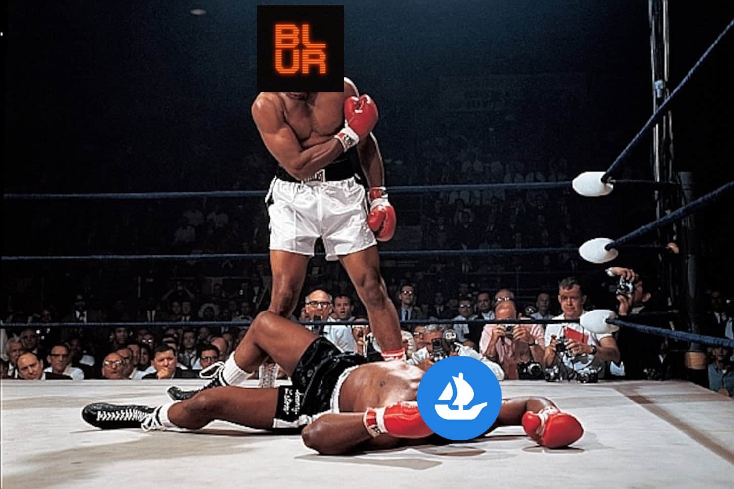 Blur “beats” OpenSea in NFT trading volume