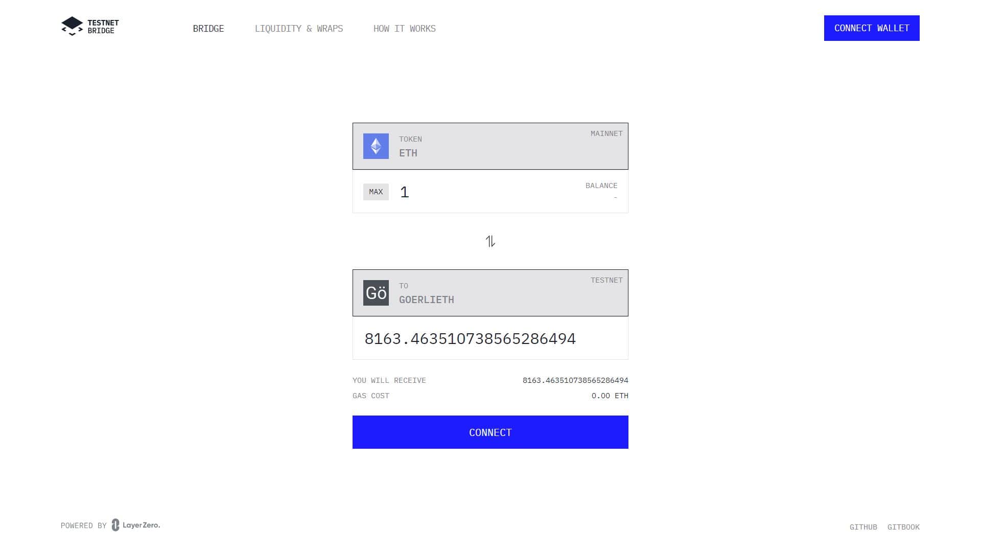 LayerZero as a bridge concerning Ethereum and the Goerli testnet – controversial neighborhood