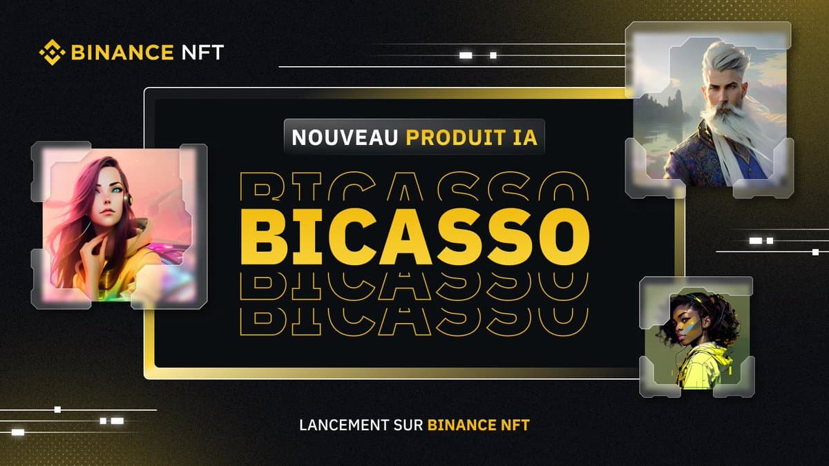 Binance Launches “Bicasso” – AI NFT Image Creation Tool