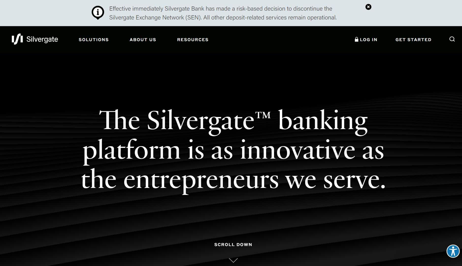 Silvergate Bank stops sending cash to cryptocurrency exchanges