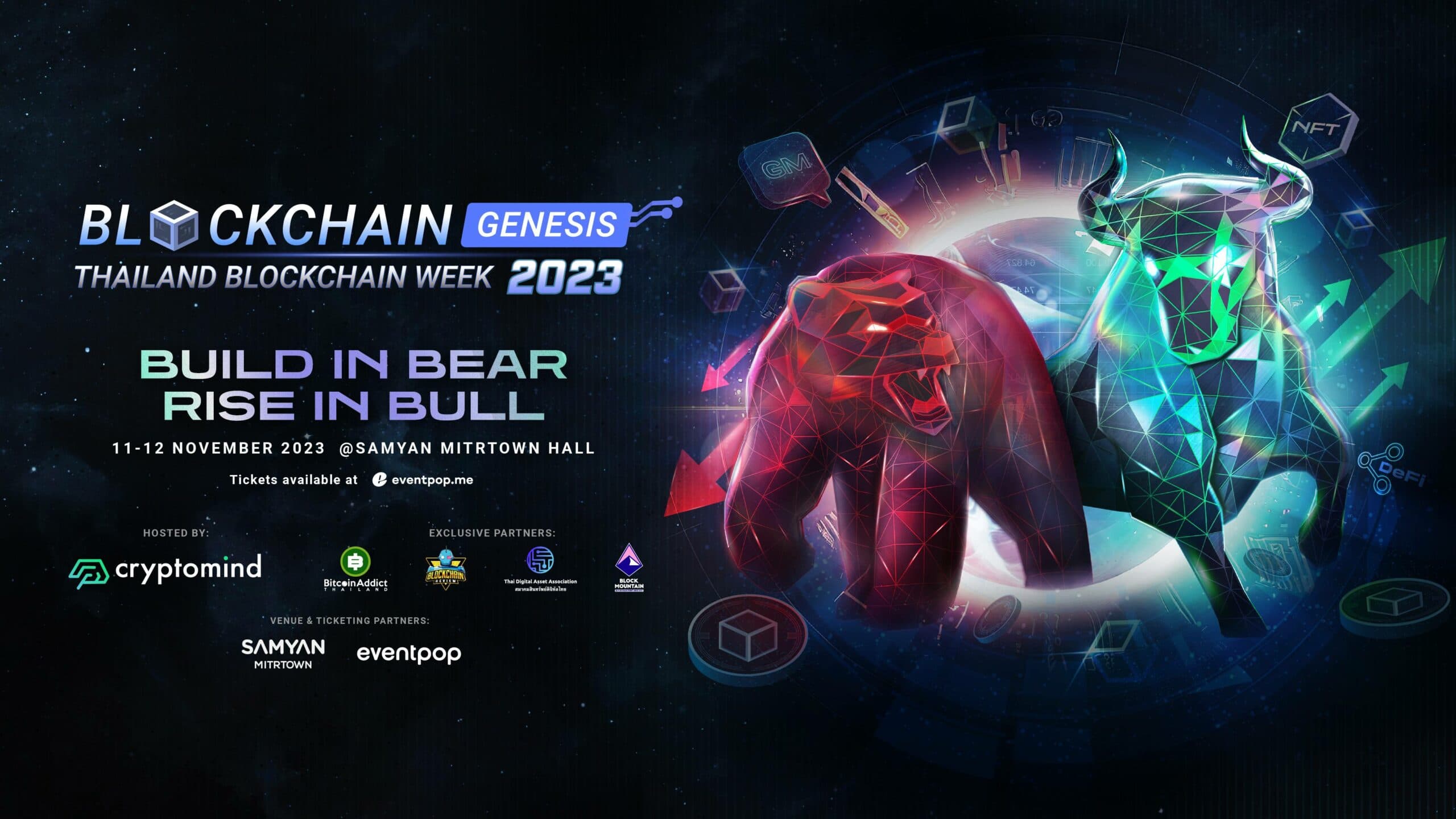 Thailand Blockchain Week 2023 will officially get location following November