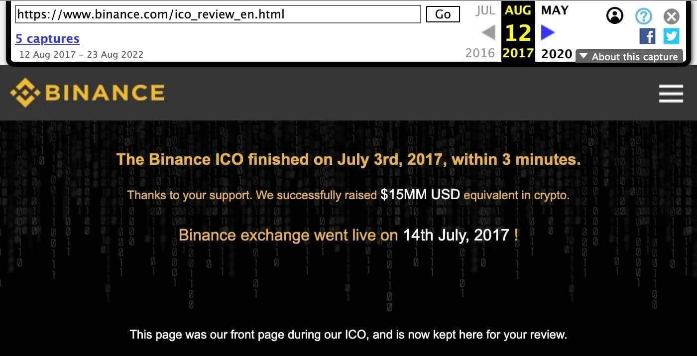 It has been unveiled that Binance will only distribute ten% of the BNB promised for the duration of the 2017 ICO