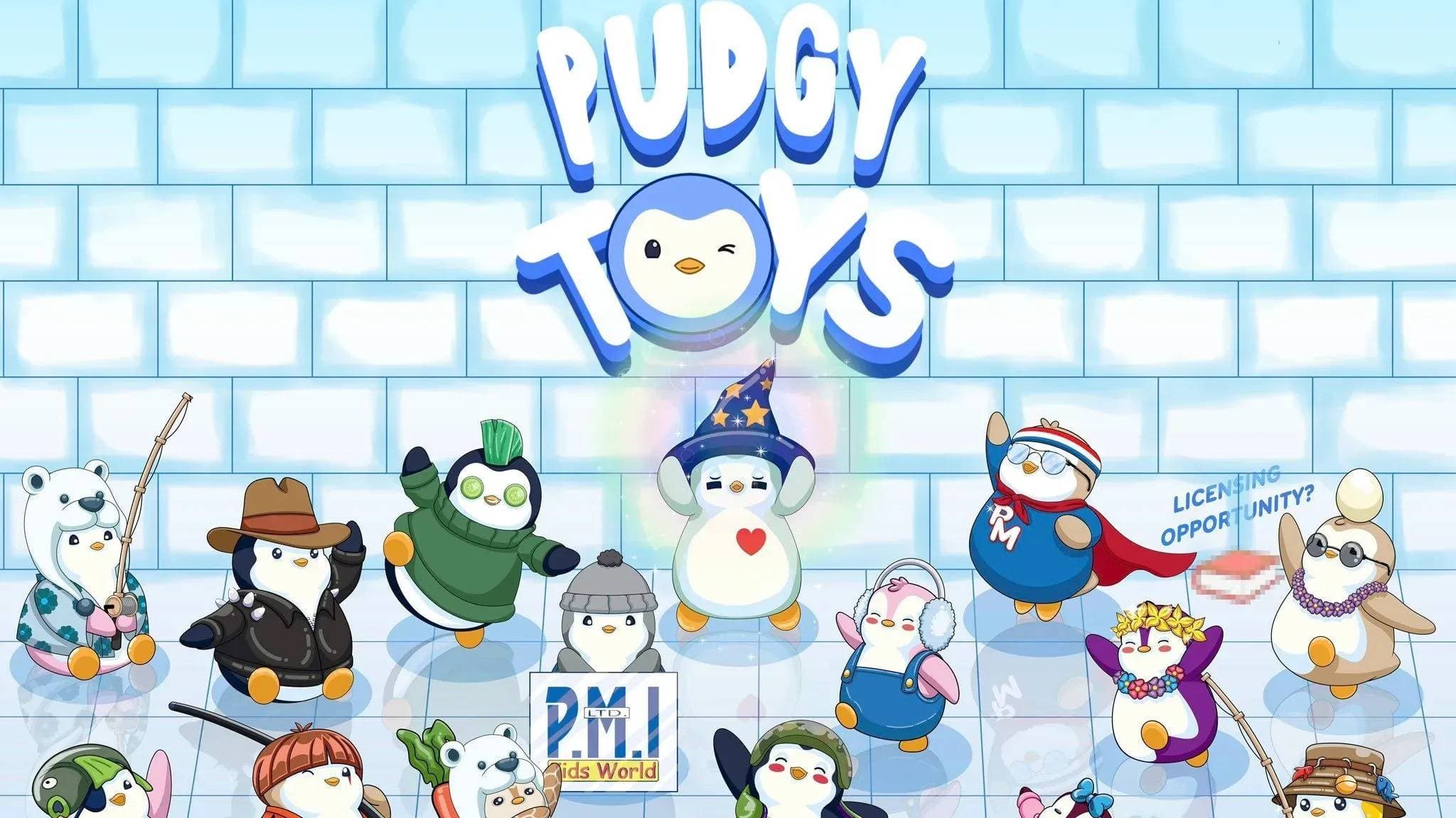 Pudgy Penguins NFT volume elevated 240% thanks to collaboration with Walmart