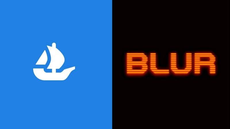 BLUR considerably improved its cost just as rival OpenSea ran into problems