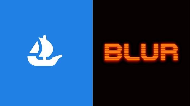 BLUR considerably improved its cost just as rival OpenSea ran into problems