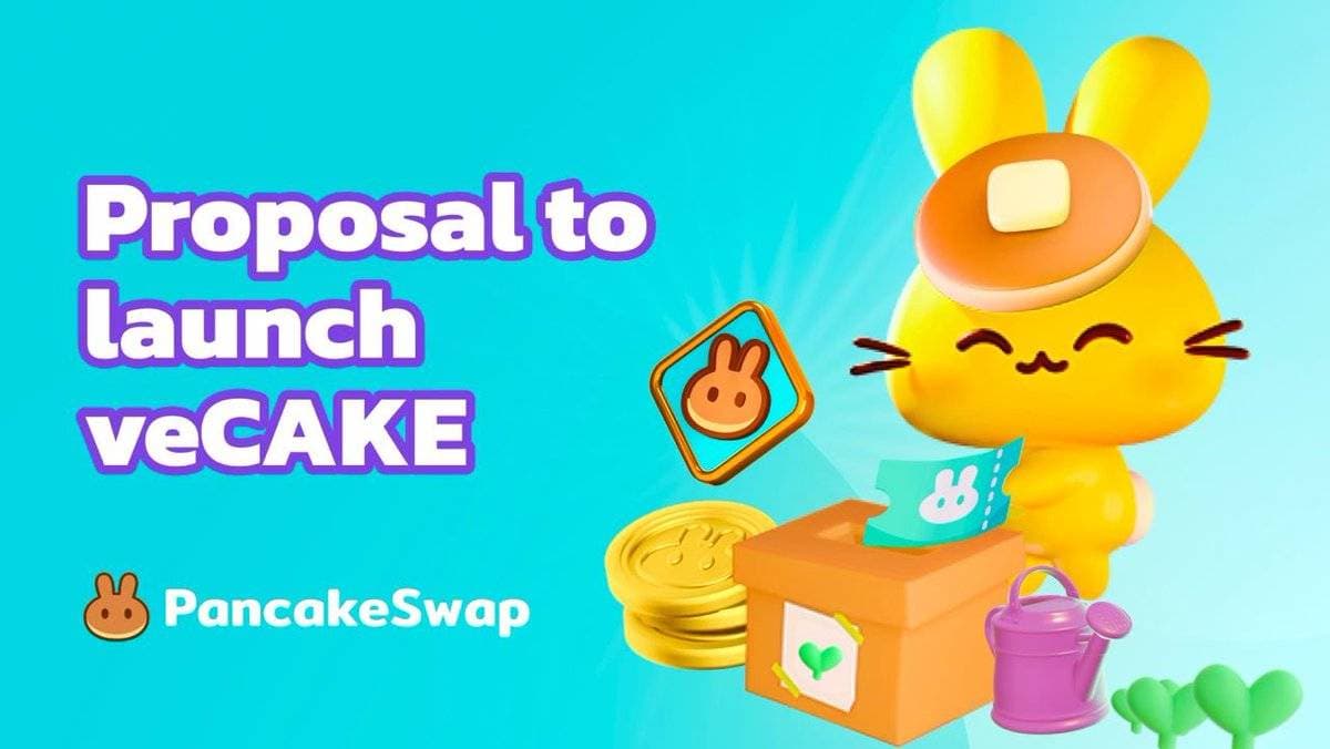 PancakeSwap proposes to put into action the veCAKE model