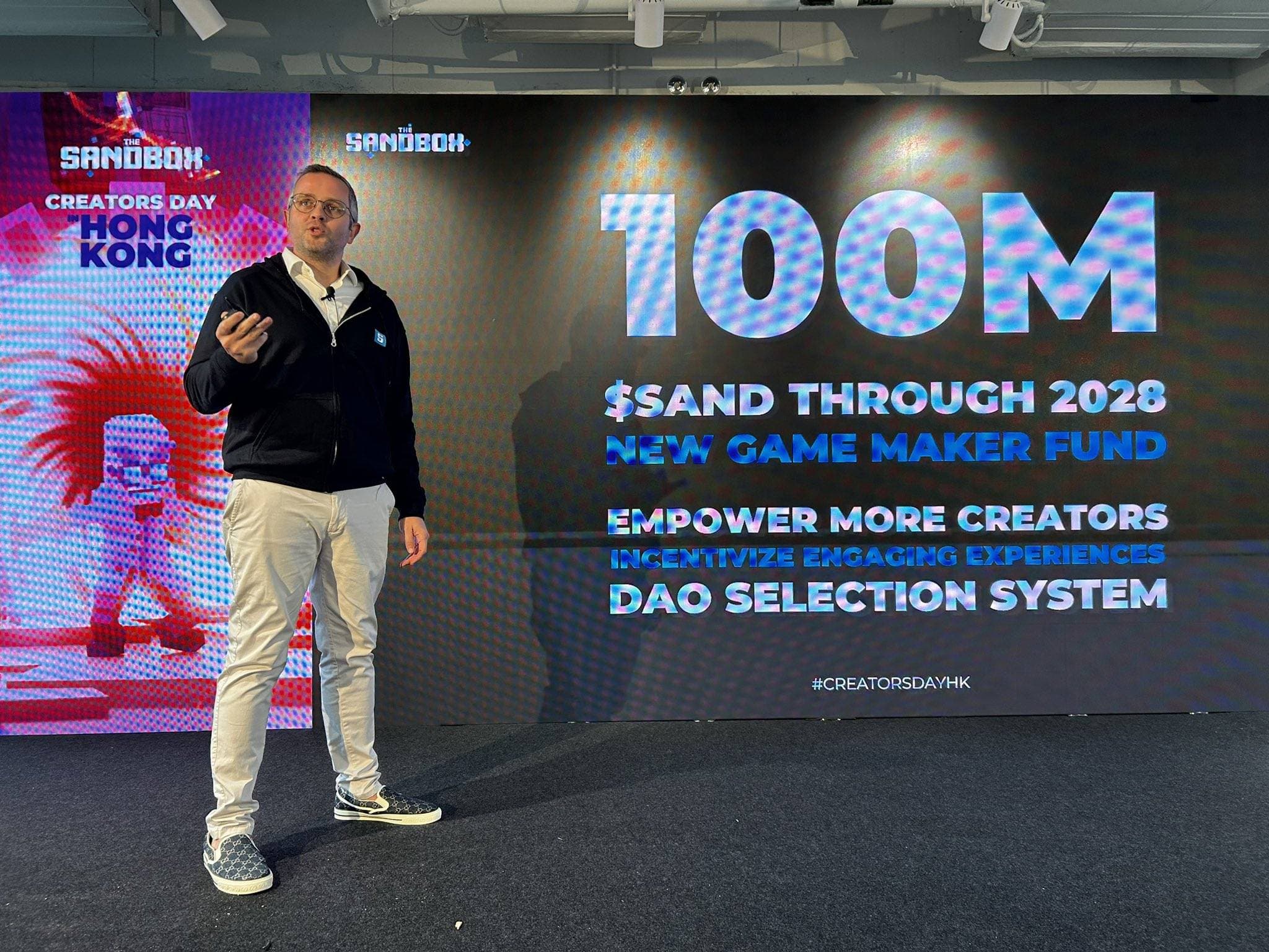 The Sandbox has established a $35 million fund for game advancement tasks