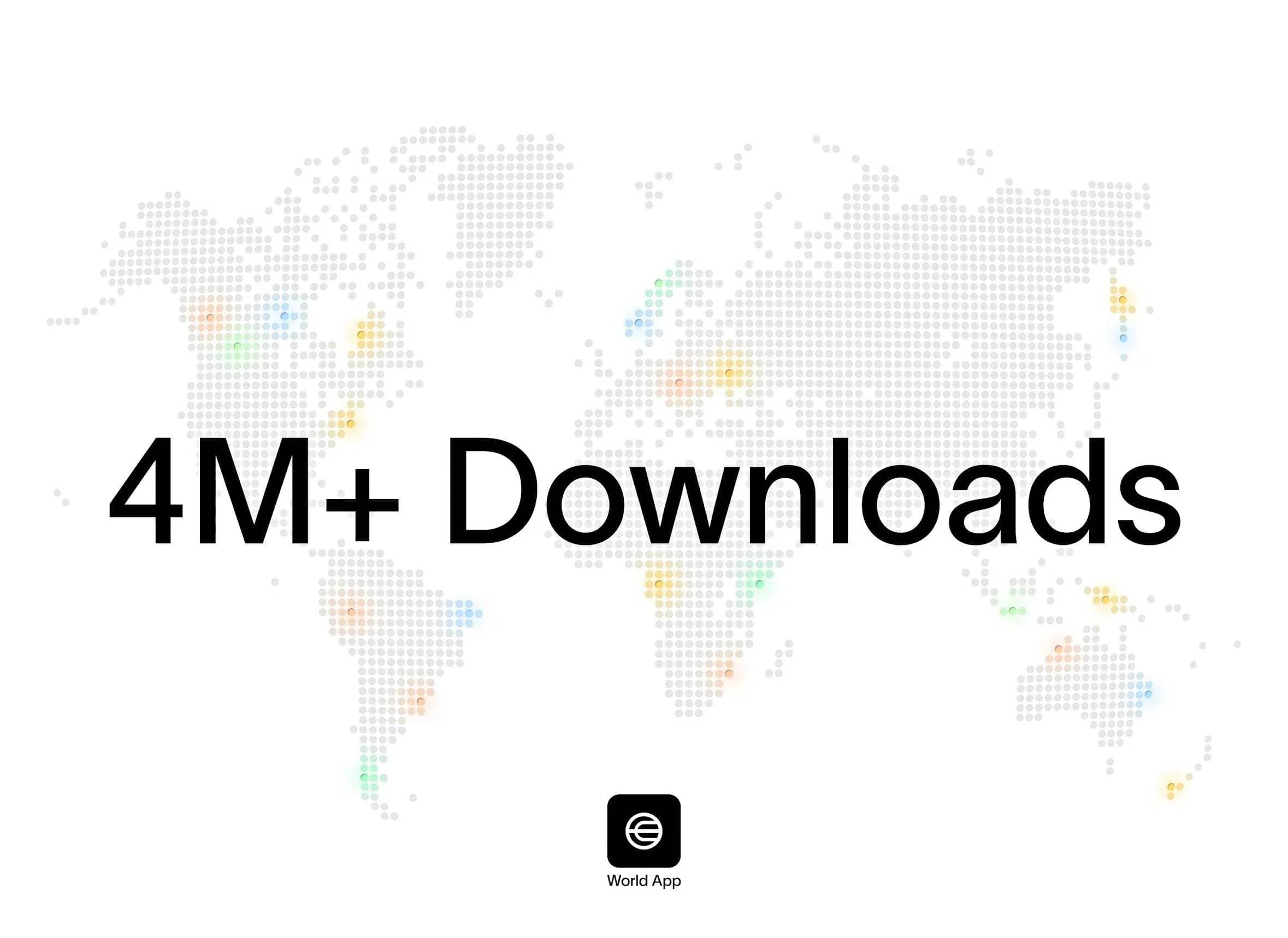 Worldcoin Wallet has announced that it has reached four million downloads