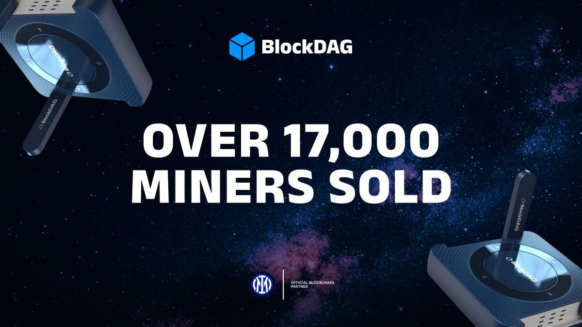 $238M Raised, 17,400 Miners Sold: Can BlockDAG Outpace DOGE & ETH?
