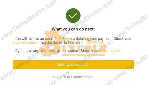 Buy coins with Visa/MasterCard credit card on Binance.  Photo 11