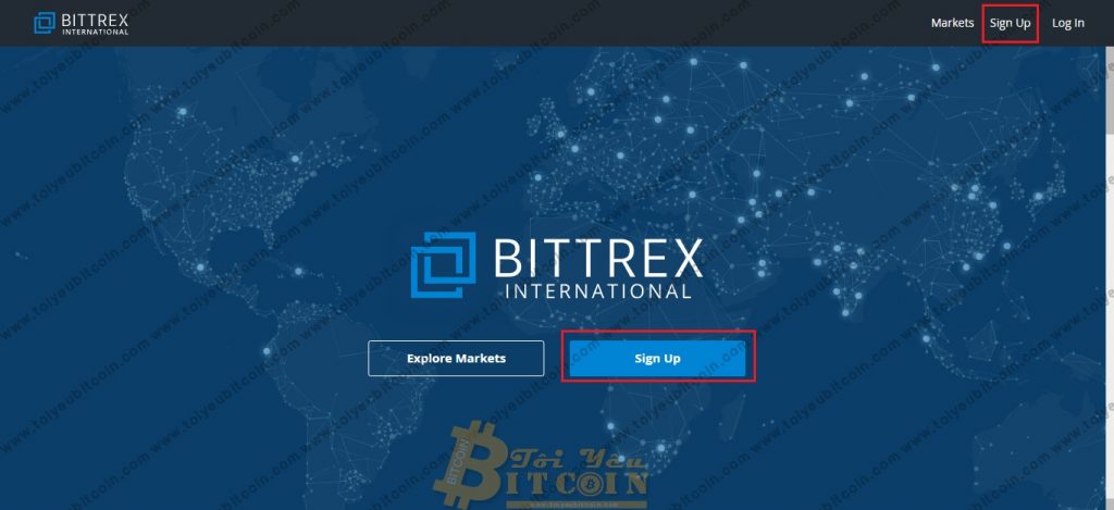 Register to open a Bittrex account.  Photo 1