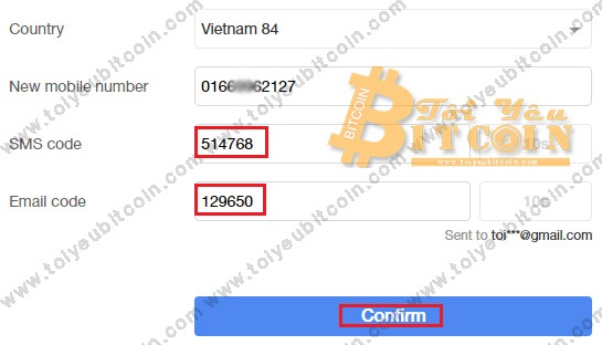 Verify phone number with OKEx. Photo 4