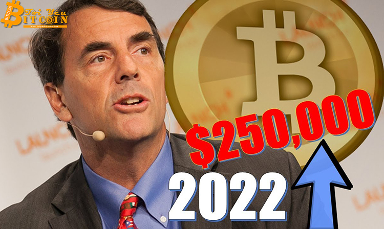 Tim Draper tiếp tục kiên định với dự đoán giá Bitcoin 250.000 USD