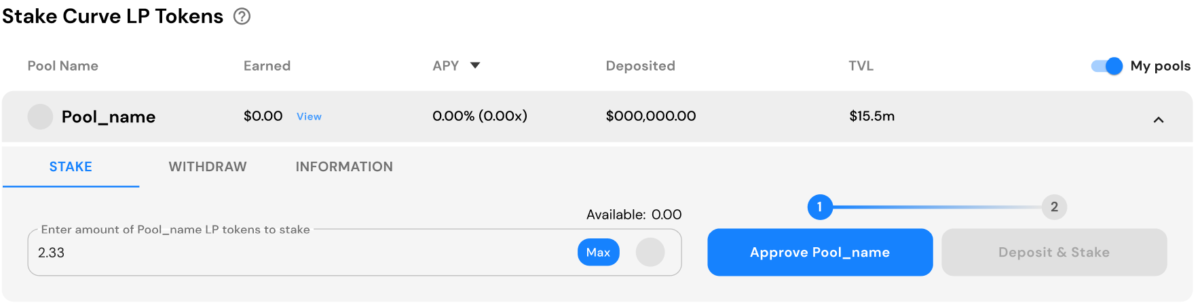 convert token lp