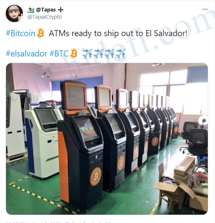 Bitcoin ATMs Ready to Move to El Salvador - Coin News