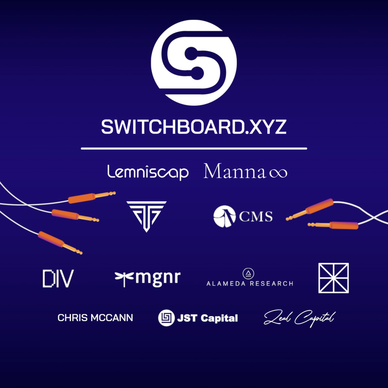 The sponsors behind Switchboard.  Source: Switchboard.xyz