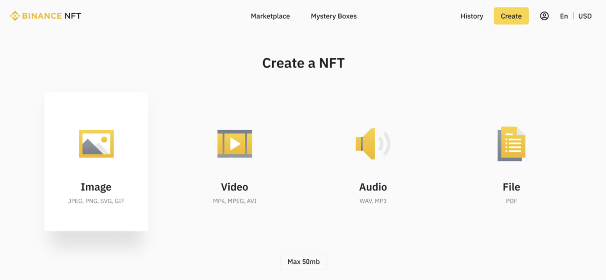 NFT file type