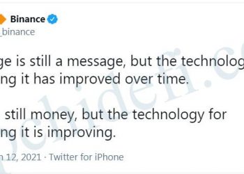 Changpeng Zhao (CZ): Money is still money but money transfer technology is improving - Coin News