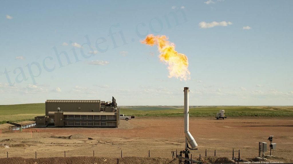 Crusoe Energy- Bitcoin mining company using gas from oil drilling - Coin News -