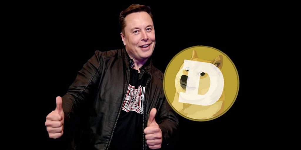 Dogecoin up nearly 7% after Elon Musk's tweet