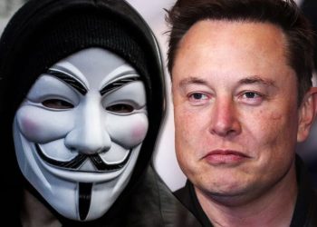 Elon Musk was targeted by the notorious hacker group Anonymous after his "monstrous" actions
