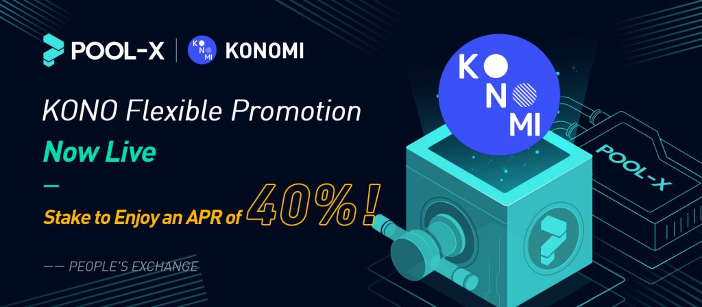 Farm KONO on Pool-X of KuCoin, receive interest up to 40%