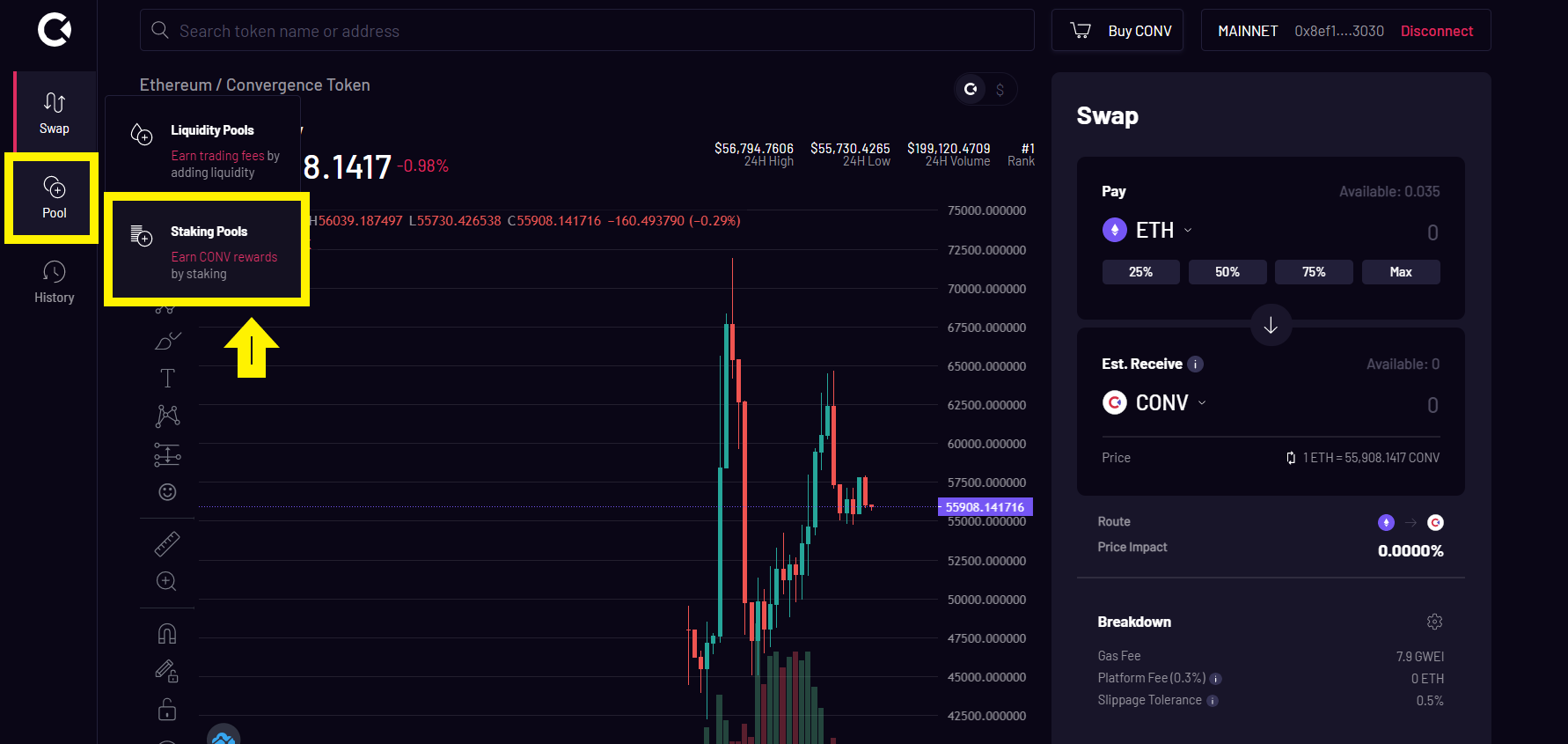 stake tokens