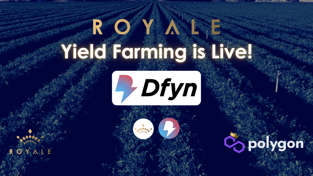 ROYA & Yield Farming trading now available on DFYN