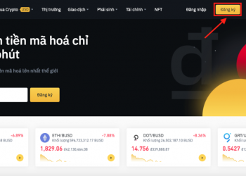 Sign up for a Binance wallet