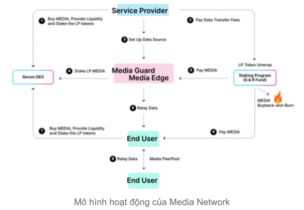 media network operating model