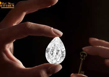 Auction of 101 carat diamond with Bitcoin
