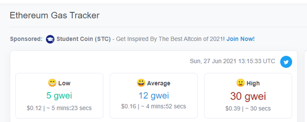 etherscan will help you check the optimal gas price at the moment