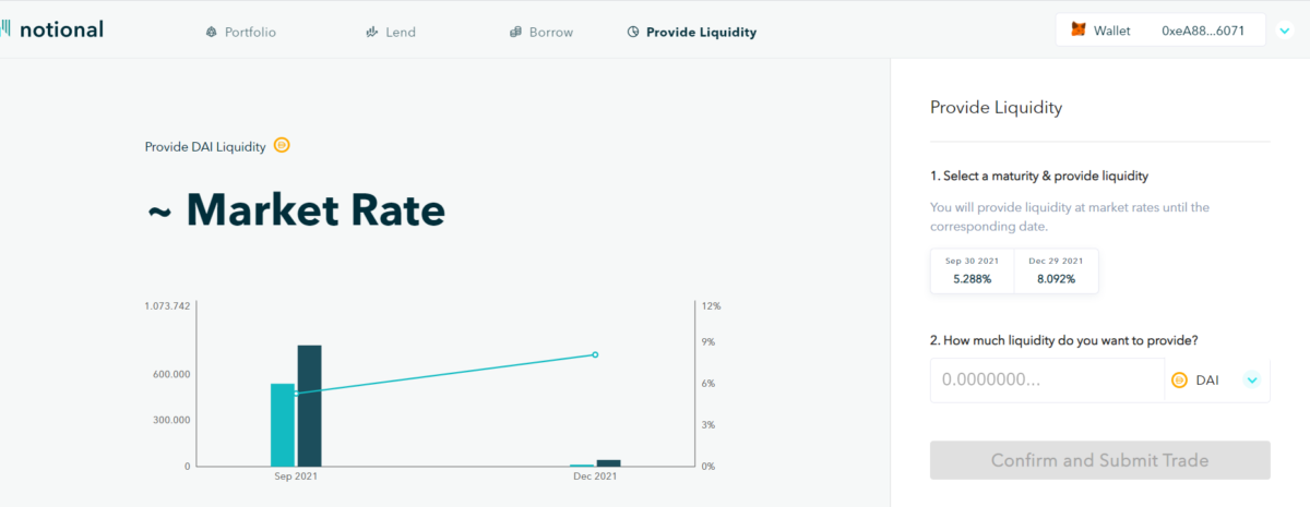 Liquidity provider