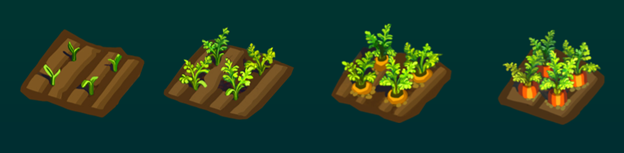 Growing items