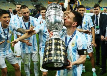 Copa America championship cup converted to NFT