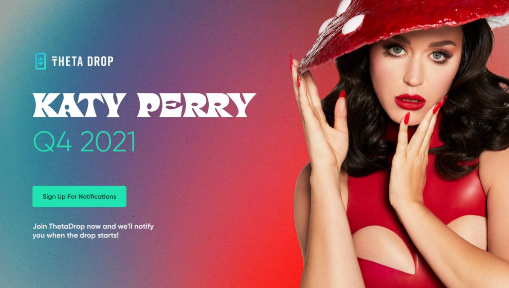 Katy Perry will release the NFT collection in late 2021