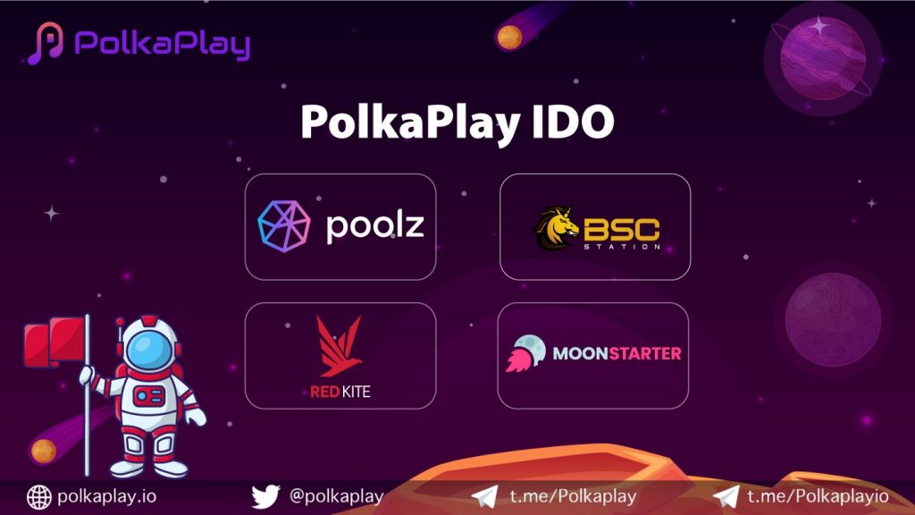 PolkaPlay IDO on four platforms: Poolz, BSC Station, Moonstarter, Red Kite