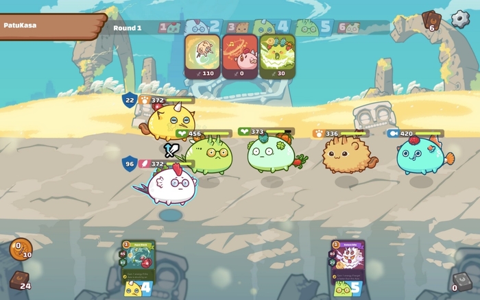 The player owns a team of pets, to trade or bring to battle.