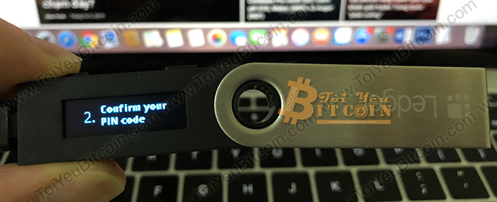 How to install Ledger Nano S wallet. Photo 7