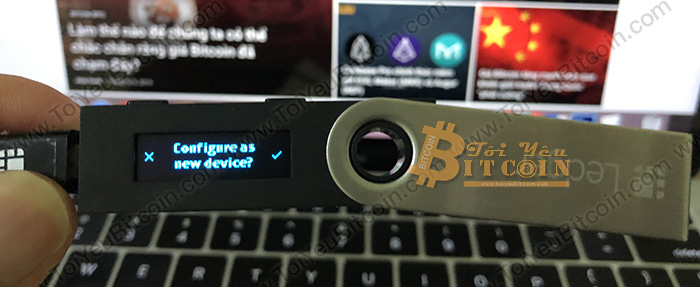 How to install Ledger Nano S wallet. Photo 3