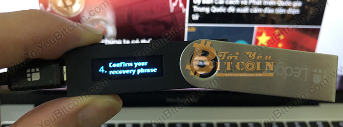 How to install Ledger Nano S wallet. Photo 13