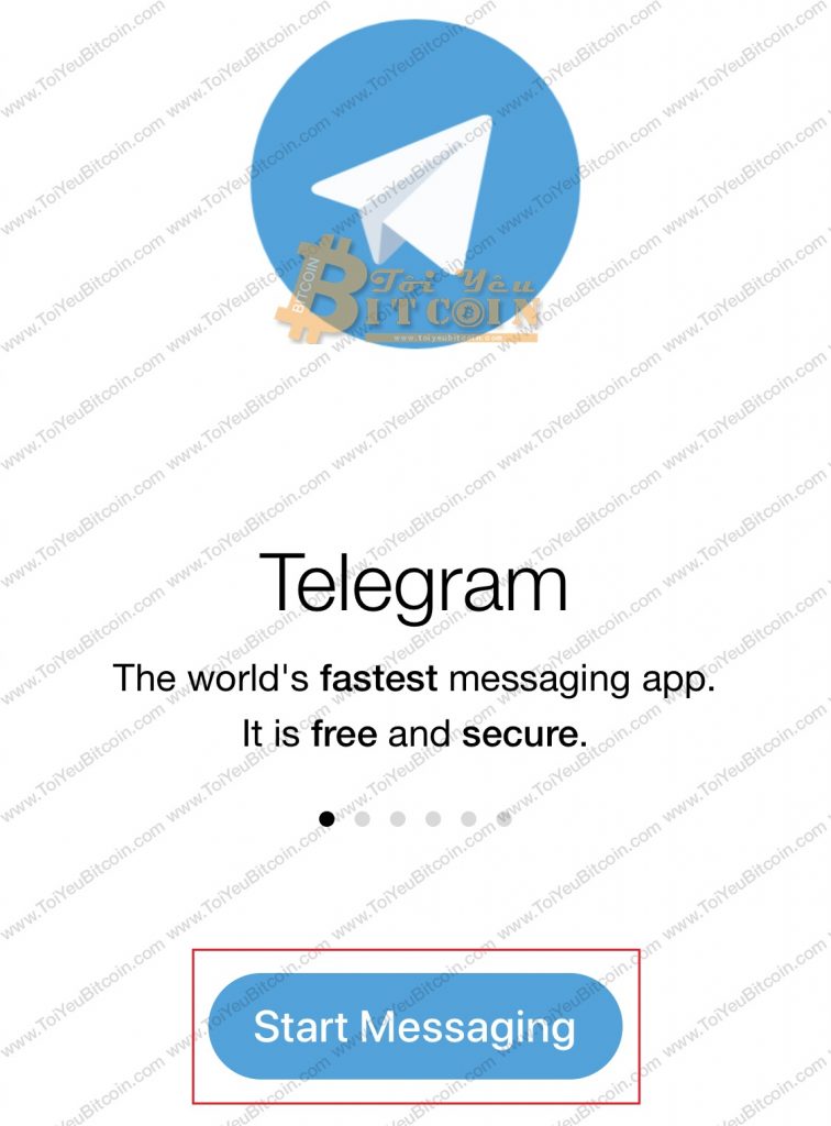 Install and register a Telegram account on your phone.  Photo 1