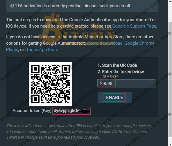 Secure Bitfinex exchange account.  Photo 4